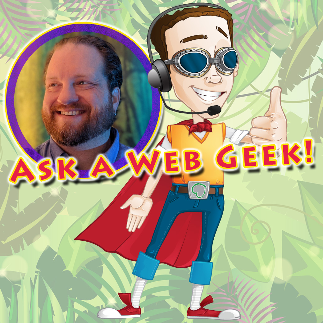 CJ's Free LIVE Show - Ask a Web Geek